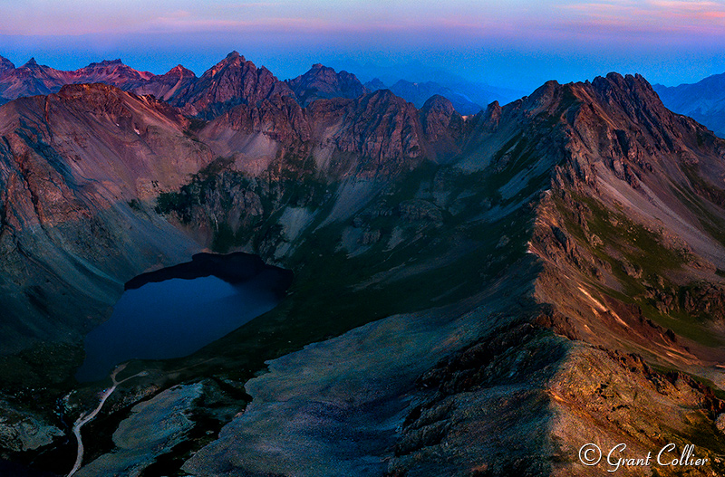 Aerial Photograph Above Clear Lake