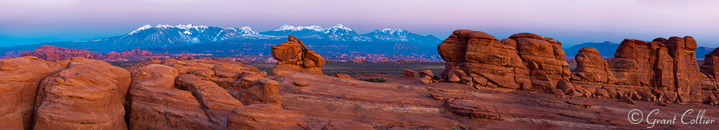 Arches National Park, twilight