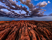 Behind the Rocks Aerial