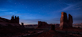 Big Dipper Over Arches National Park