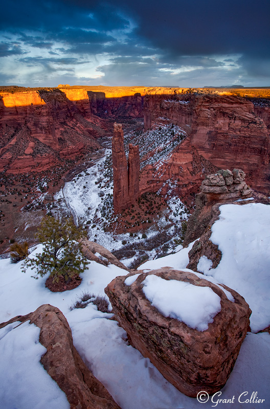 Canyon de Chelly National Monument, Spider Rock