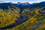 Capitol Peak during height of fall color.