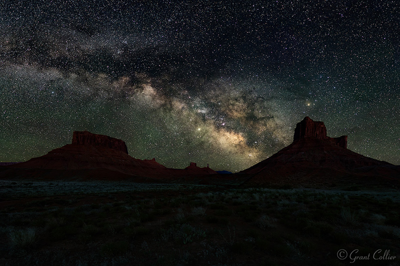 Milky Way over Utah