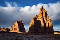 Cathedral Valley, Temple of the Sun and Moon