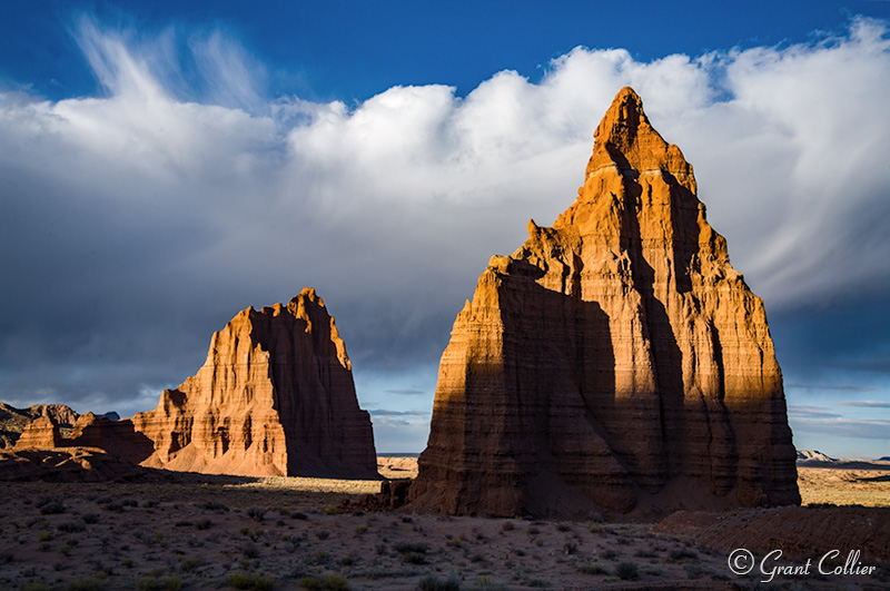 Temple of the Moon, Temple of the Sun, Lower Cathedral Valley