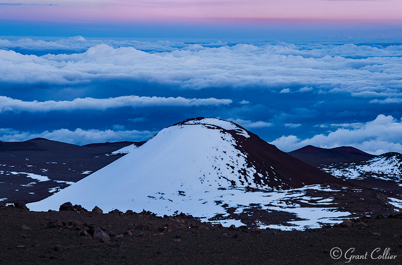 Cinder cone on Mauna Kea Volcano