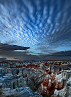 Stratus clouds over Arizona