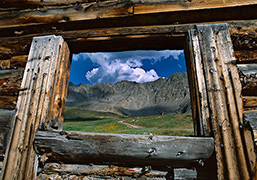 Barns and ghost buildings