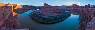 Colorado River Gooseneck, sunset