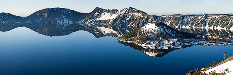 Crater Lake National Park, sunrise, Oregon