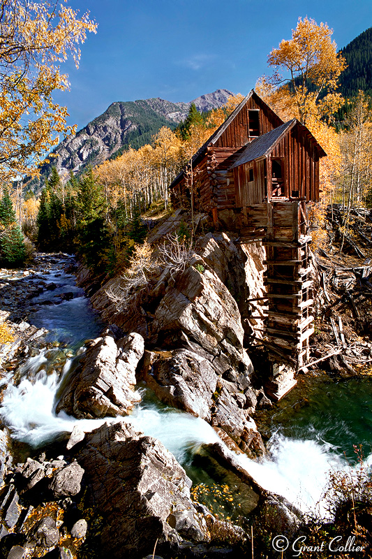 River, Marble, Colorado, ghost town, building
