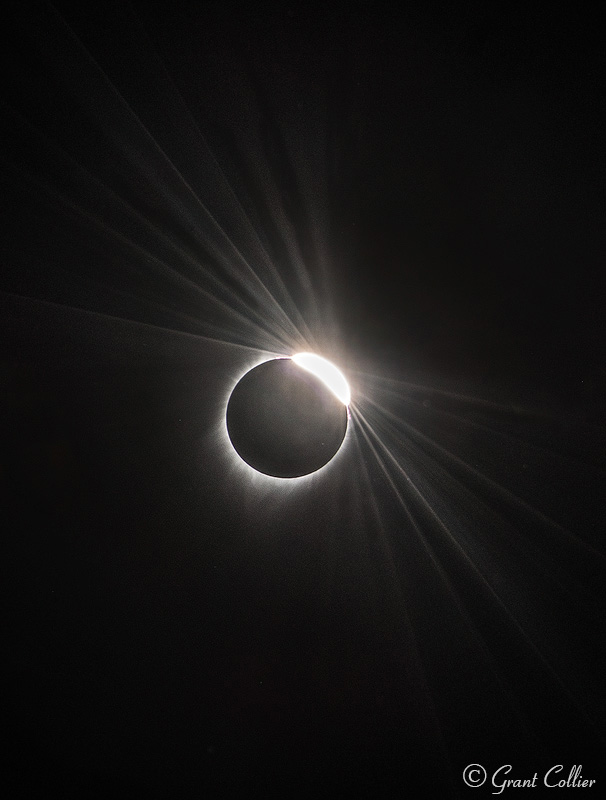 Diamond Ring Effect, Solar Eclipse.