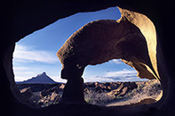 Arch near Factory Butte, Hanksville, Utah