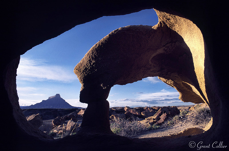 Factory Butte, Arch, San Rafael Swell, Reef, Hanksville, Utah, Desert Southwest