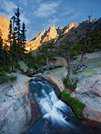 Flattop Mountain waterfall