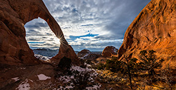 Funnel Arch or Cable Arch, Moab, Utah