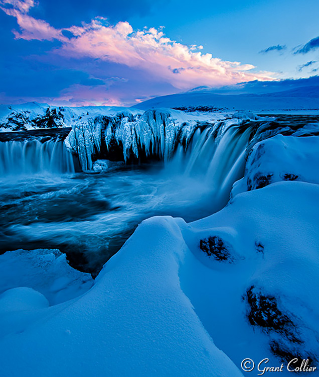 Godafoss Waterfall, Iceland.
