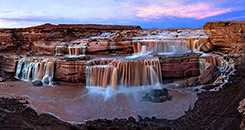 Grand Falls, Little Colorado River