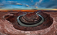 Bend in Green River Near Canyonlands