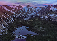 Aerial of Island Lake and Goose Lake