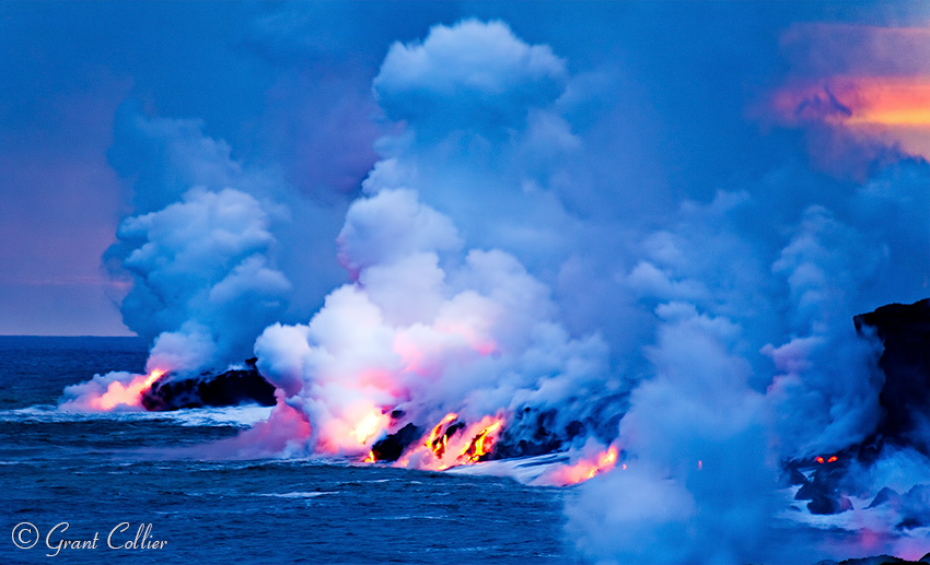 2008 Pu'u 'O'o Eruption, Kilauea volcano, Big Island, Hawaii