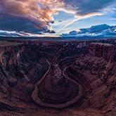 Aerial Photo over Little Colorado River