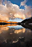 Loveland Pass, sunset