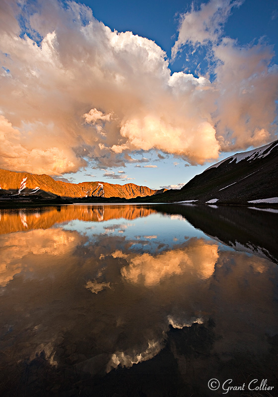 Loveland Pass, lake reflection