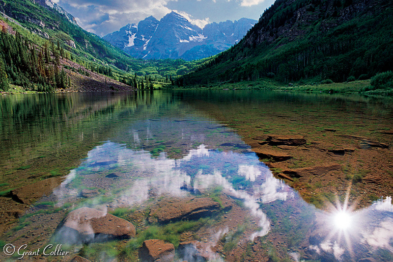 Maroon Bells, Maroon Lake, Snowmass Wilderness, Aspen, Colorado