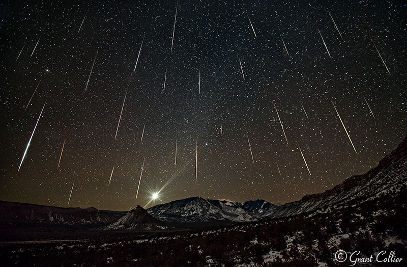 Meteors over Utah