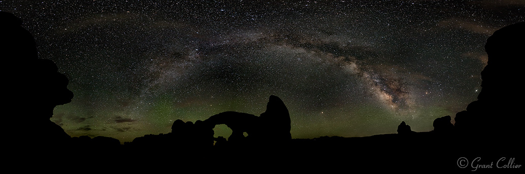 Milky Way over Turret Arch