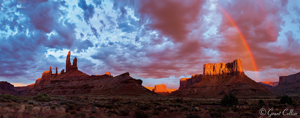 Rainbow over Canyonlands National Park