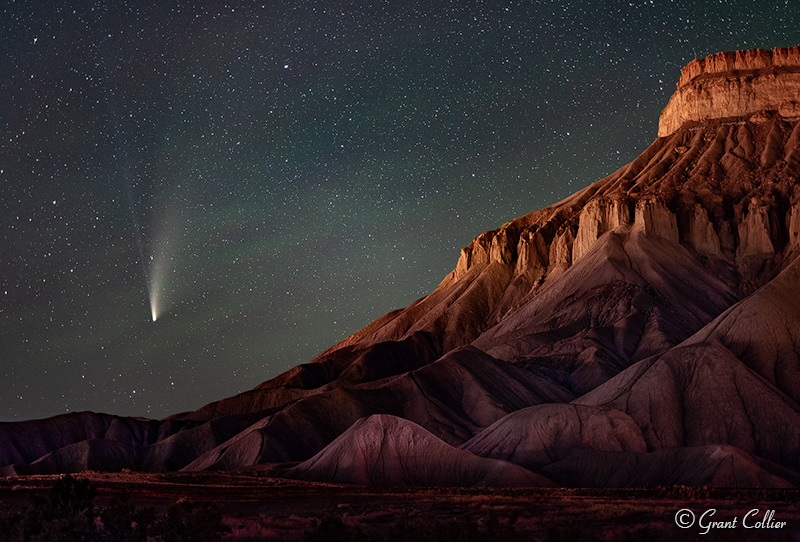 Comet NEOWISE over Grand Junction