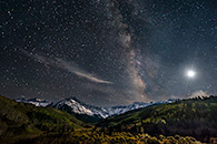Milky Way Over Mount Sneffels
