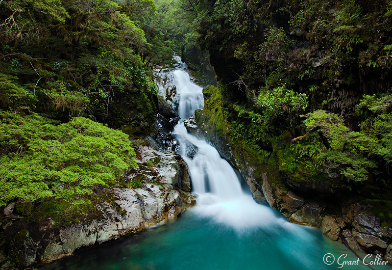 Waterfall in Zealand