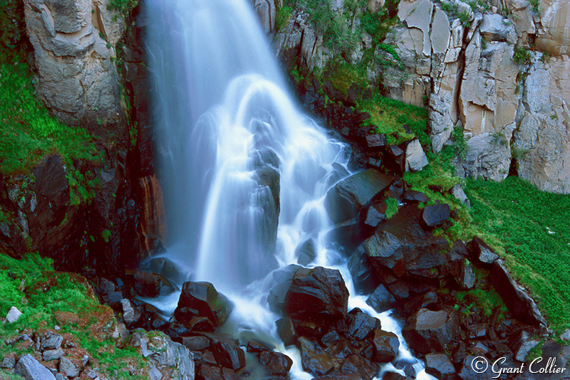 North Clear Creek Falls, San Juan Mountains, Lake City, Colorado, Waterfall