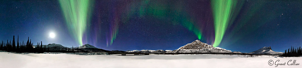 360 pano of the Northern Lights