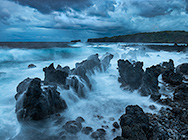 Ocean Waves at Ke'anae Peninsula, Maui