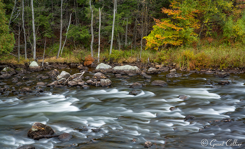 Oswegatchie River, Adirondacks Mountains, streams, autumn