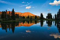 Mount Baldy reflection, sunset