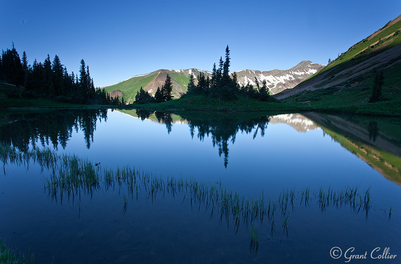 Paradise Divide, lake, pond, tarn, Crested Butte, Colorado, Rocky Mountains