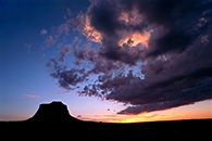 Sunset over Pawnee Buttes, Pawnee National Grasslands