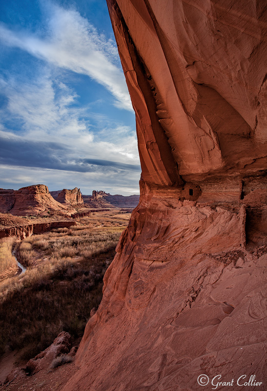 Ancestral Puebloan Ruins, Poncho House, Utah