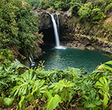 Rainbow Falls, Hilo, Hawaii