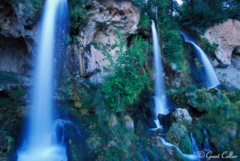 Rifle Falls, waterfall, Rifle Gap State Park