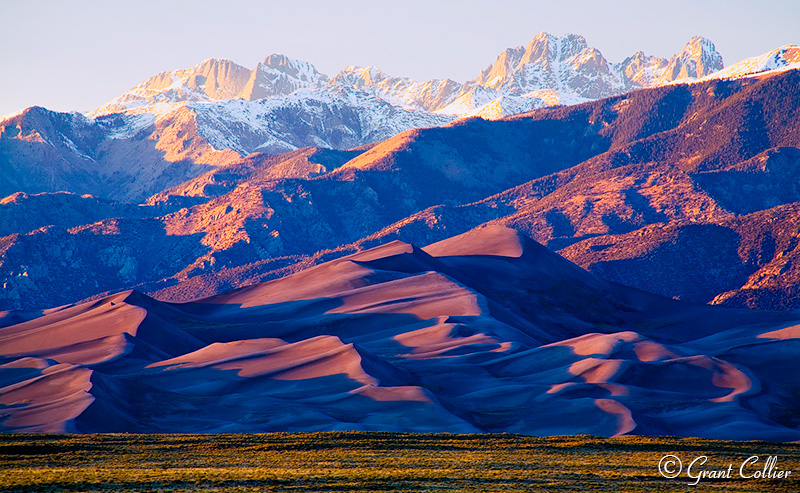 Great Sand Dunes National Park and Preserve, Sangre de Cristo Mountains