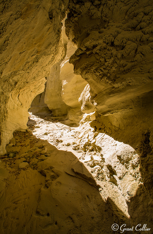 desert slot canyons, light beams, narrows
