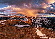 Sunset Over Loveland Pass