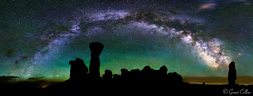 The Milky Way, Arches National Park, Utah