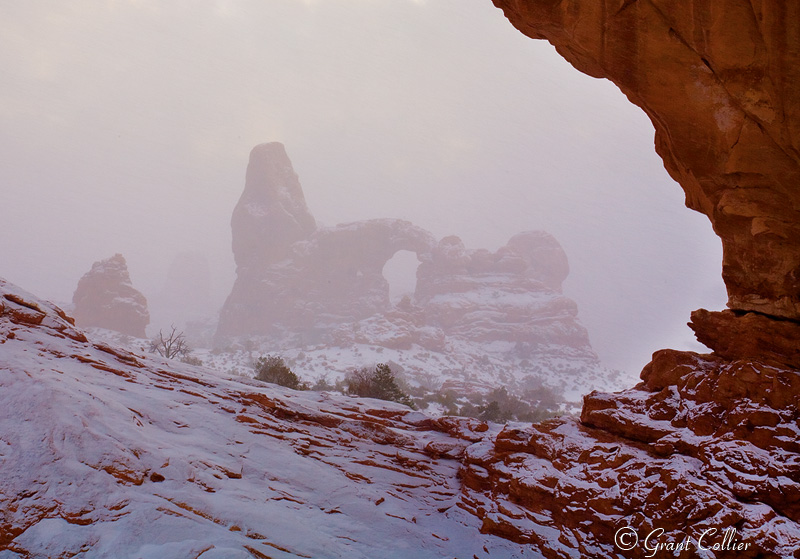 Turret Arch, North Window, Arches National Park